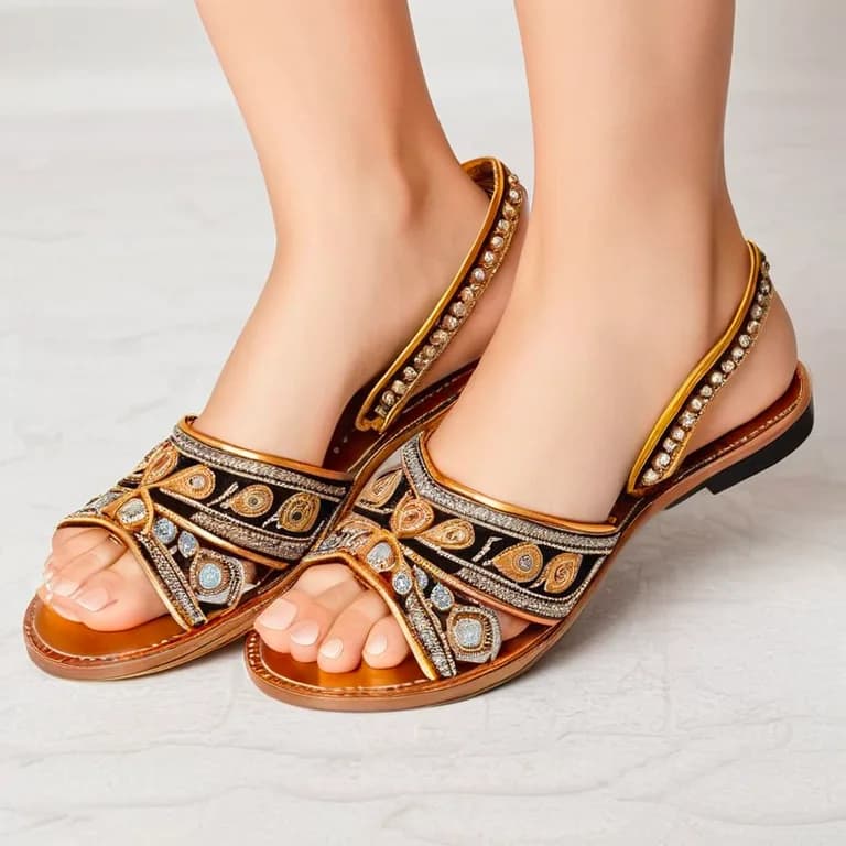 Khussa Clásica Dorada 3